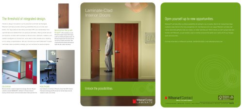 Laminate-Clad Interior Doors