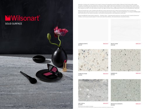 Solid Surface Brochure