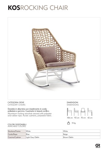 Grattoni - Product details_Kos Rocking Chair