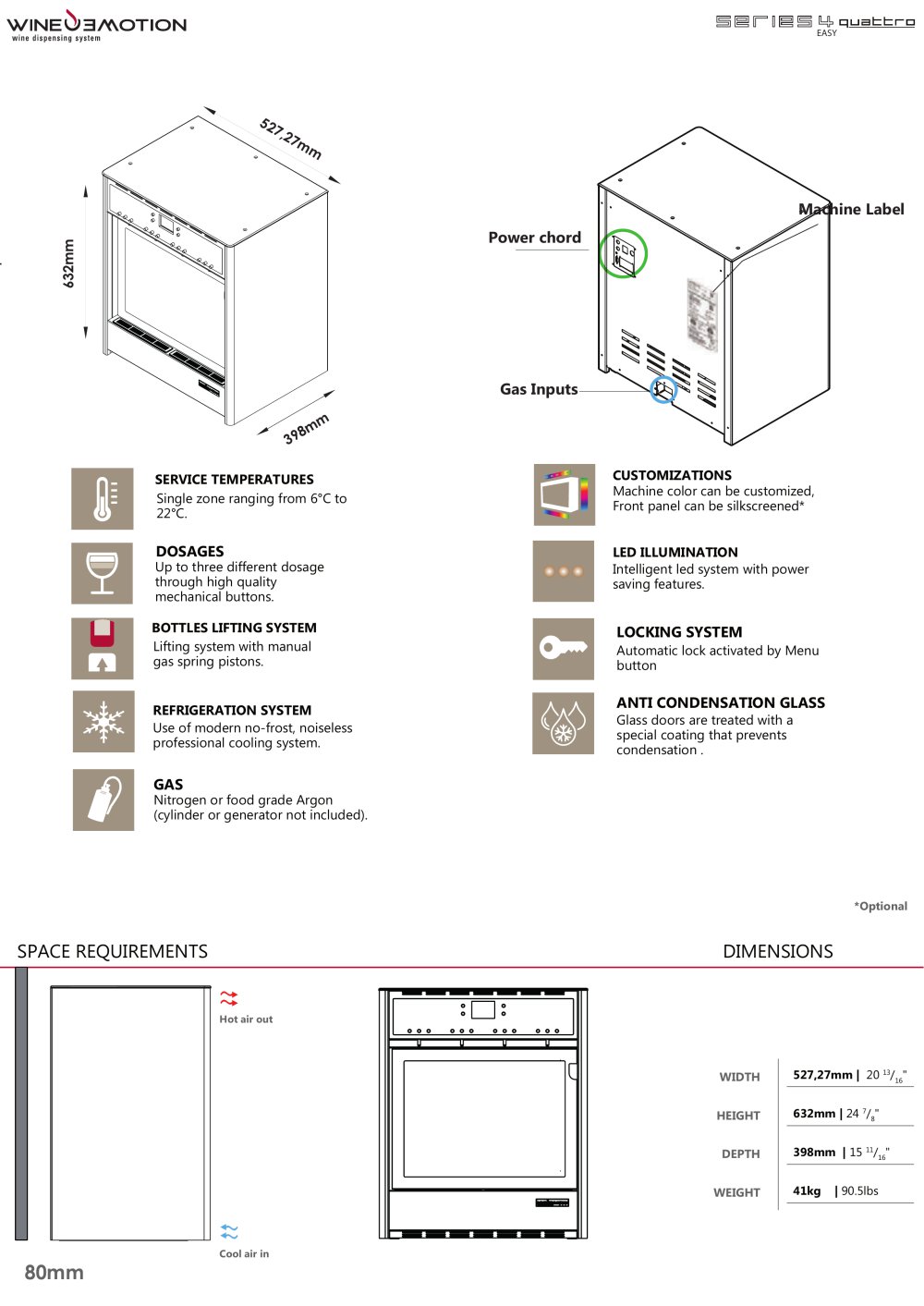 QUATTRO EASY - WINEEMOTION SPA