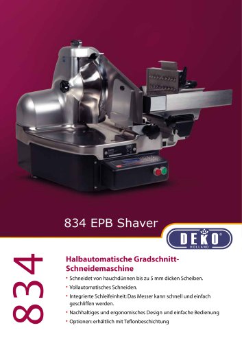 834 EPB Shaver