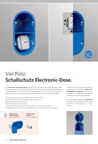 Elektro-Installation in Schallschutzwänden - 10