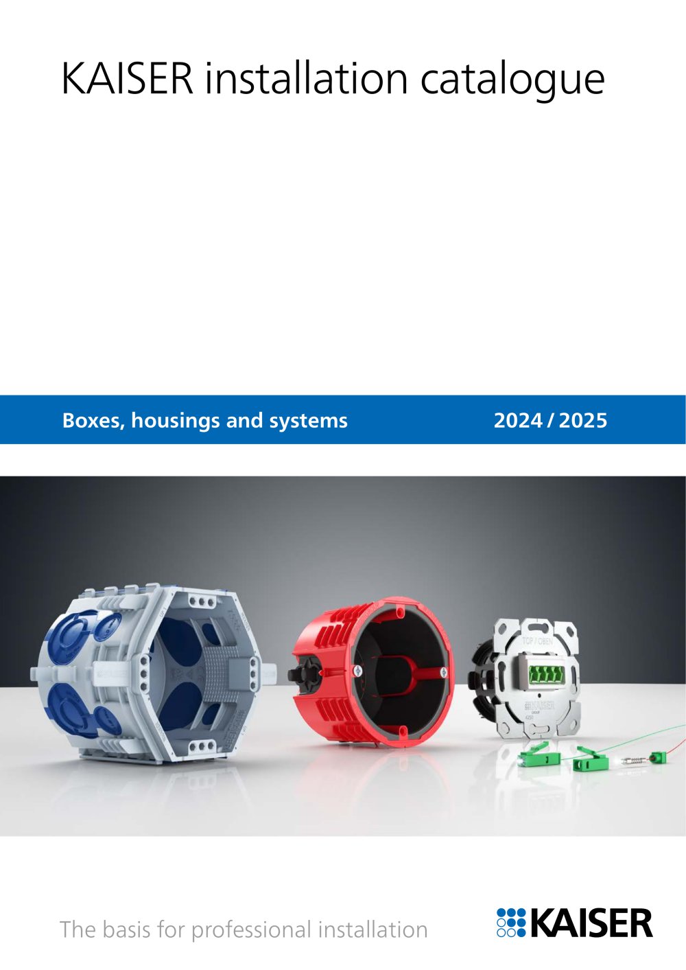 KAISER Elektro-Installation (Katalog) - KAISER