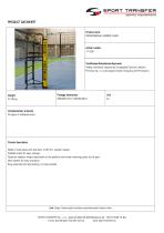 PRODUCT DATASHEETS PROFESSIONAL UMPIRE CHAIR 11 006