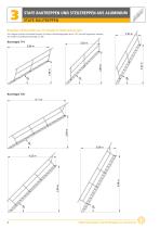 3.5. STAFE BAUTREPPEN UND 3 STEILTREPPEN AUS ALUMINIUM - 4