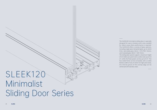 120 seires sliding door