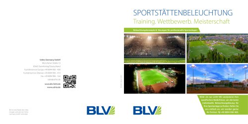 SPORTSTÄTTENBELEUCHTUNG