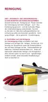 REINIGUNGS- UND PFLEGEHINWEISE - 6