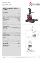 TRACKED PALLET JACK TP1600 - 1