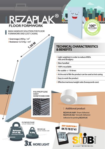 REZAPLAK FLOOR FORMWORK