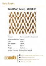 Spiral mesh curtain-QKDCB-01