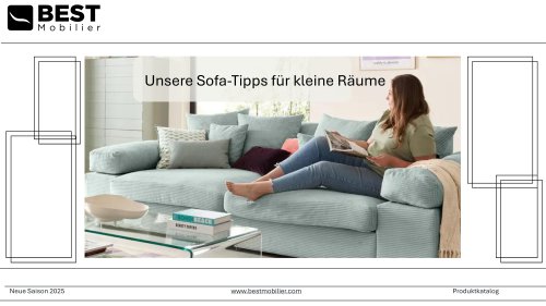 Sofa-Tipps für kleine Räume