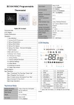Breeze BC104W-4D Datasheet