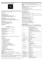 Breeze BC105-AC&HP Datasheet