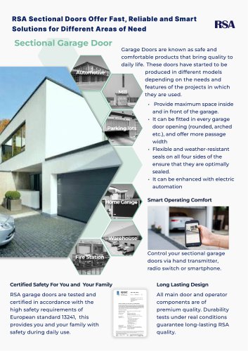 Sectional Garage Door