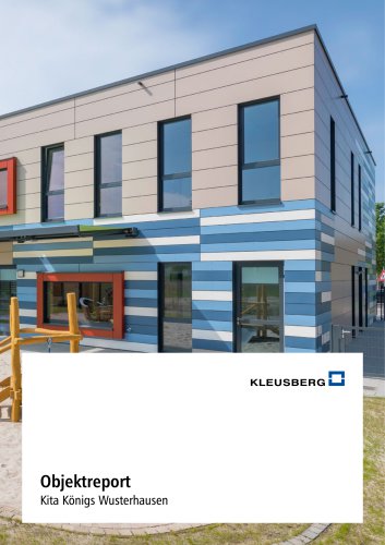 Objektreport Kita K&ouml;nigs Wusterhausen