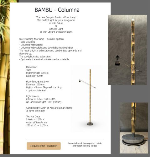 Bambu - Columna classico