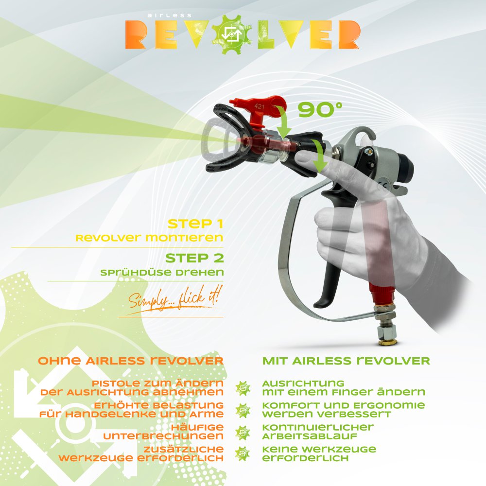 Airless Revolver - Tecnover