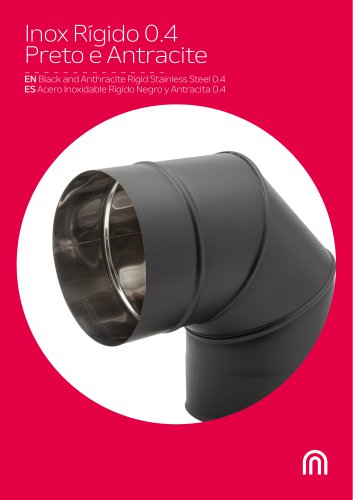 Black and Anthracite Rigid Stainless Steel 0.4