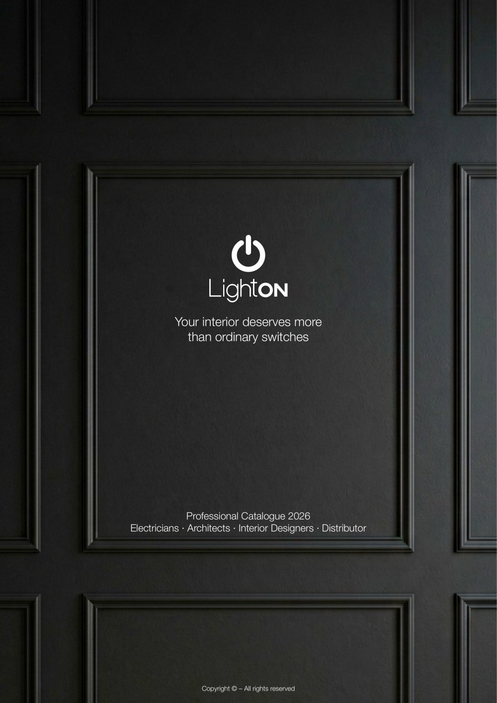LightOn - Professional Catalogue 2026 - LightON