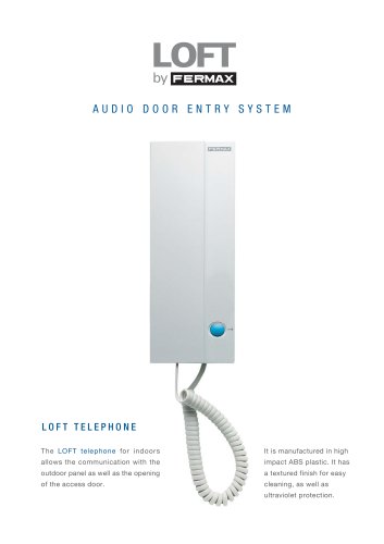 Loft Telephone Brochure