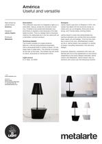 Floor lamp:América