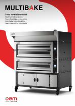 Elektrischer statischer Multibackofen -  VALIDO EVO 640L H30 - 1