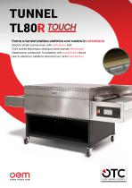 Elektrischer statischer Tunnelofen mit feuerfestem Band TL80R - 1