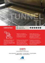 Elektrischer statischer Tunnelofen mit feuerfestem Band TL80R - 8