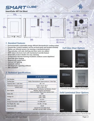 SmartCube 40T Cut Sheet