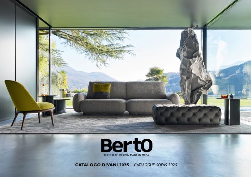 SOFAS COLLECTION 2025 - BertO