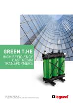 GREEN T.HE HIGH EFFICIENCY CAST RESIN TRANSFORMERS