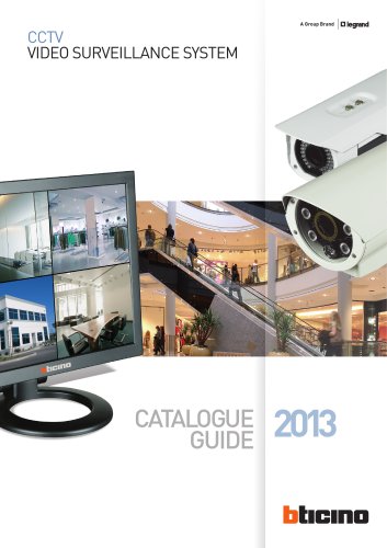 Video Surveillance System - Catalogue 2013