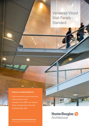 Derako® Veneered Wall Panels | Technical Leaflet