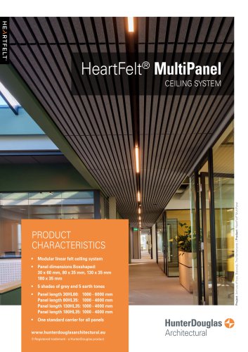 HeartFelt® MultipPanel | Technical Leaflet
