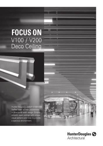 Luxalon® V100 / V200 Screens | Technical Brochure
