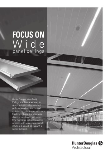 Luxalon® Wide Panels | Technical Brochure