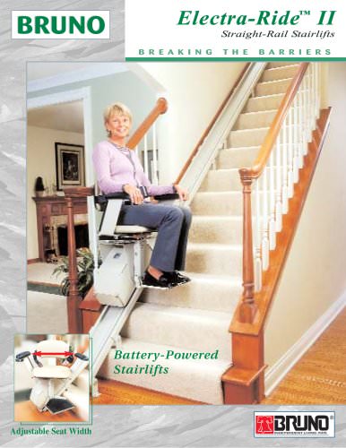 Electra-Ride II: Straight-Rail Stairlifts