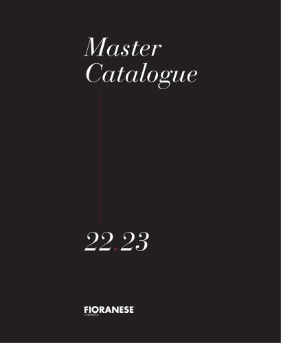 22.23 Master Catalogue