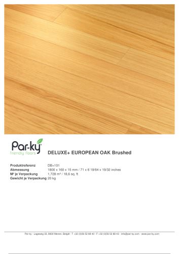 DELUXE+ EUROPEAN OAK Brushed