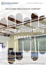 Catalogue sound absorbers - ACUSTIART