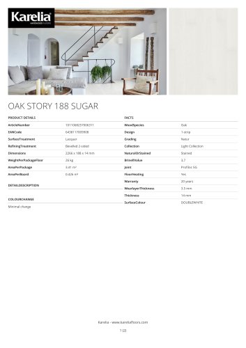 OAK STORY 188 SUGAR