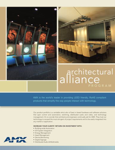 Architectural Alliance program