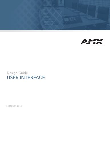 User Interface Design Guide