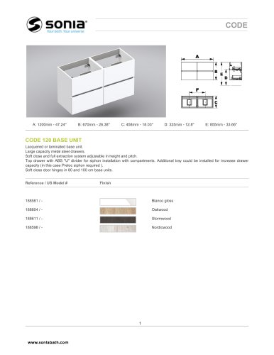 CODE 120 BASE UNIT