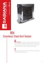 AIX Stainless Steel Unit Heater