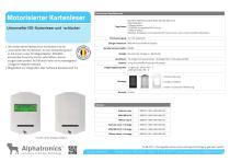 Motorisierten Kartenleser - 1