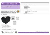 Stand alone ticketprinter - 1