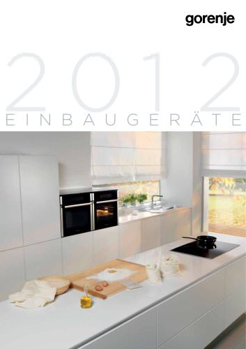 Gorenje Einbaugeräte 2012