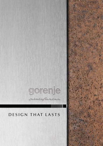 Gorenje Pininfarina Design that lasts